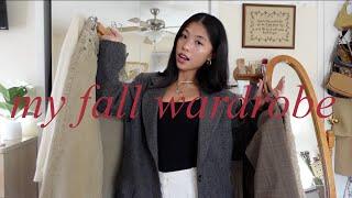 my fall wardrobe  fav thriftedbasics pieces for fall