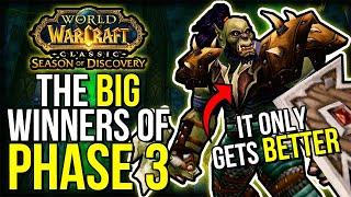 The 5 Biggest WINNERS Of Phase 3 Changes  Season of Discovery  WoW Classic
