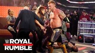 Edge makes his triumphant return and wipes out The Judgment Day WWE Royal Rumble 2023 highlights