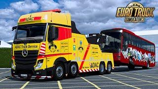 Amazing TOW TRUCK  Driver in Euro Truck Simulator 2   1.49 
