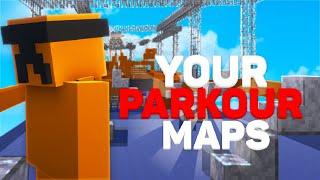 I Tried Your COOLEST Parkour Maps