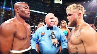 Anderson Silva Brazil vs Jake Paul USA  BOXING fight HD