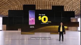 Samsung Galaxy S10 $0mo. when you switch to Sprint.