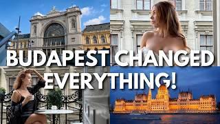 My CRAZY Budapest Solo Trip  Celebrating Hungarys Foundation Day  Travel Vlog 