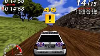 Sega Rally Championship arcade 60fps