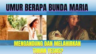 UMUR BERAPA BUNDA MARIA MENGANDUNG DAN MELAHIRKAN TUHAN YESUS? #suster #maria