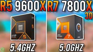 Ryzen 5 9600X vs Ryzen 7 7800X3D - Big Difference?