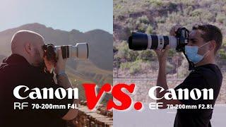 CANON RF 70-200mm F4L vs. CANON EF 70-200mm F2.8L IS III USM Lens  Should You Go Mirrorless?