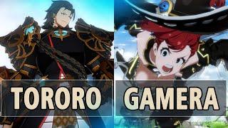 GBVSRTororo Percival Vs Gamera Beatrix High Level Gameplay.