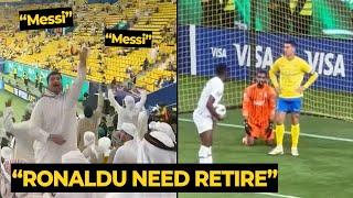 Al Ain fans chanted MESSI again to provoke Ronaldo which ultimately led to Al Nassrs loss