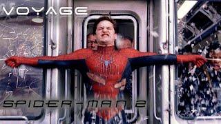 Spider-Man Stops A Train From Crashing  Spider-Man 2  Voyage  With Captions