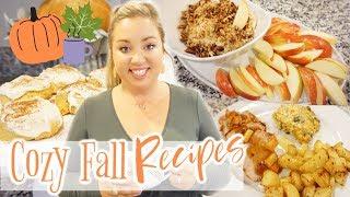 COZY FALL RECIPES  WHATS FOR DINNER  JESSICA ODONOHUE