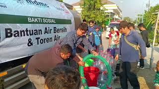 Bantuan Air Bersih Dan Toren Air Di Desa GlagahWaru Undaan Kudus Oleh PWI KUDUS MDMCdan LAZISMU