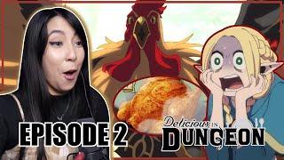 ROASTED BASILISK  Delicious in Dungeon Episode 2 Reaction