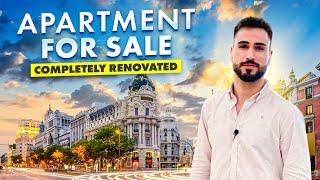 Apartment in the historic center of the city Madrid Spain COMPLETELY RENOVATED  Real Estate Alegria