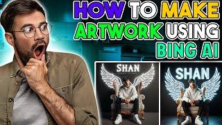 How to Make Realistic Artwork Using Bing AI  3d Wings Artwork  AI Image Creator