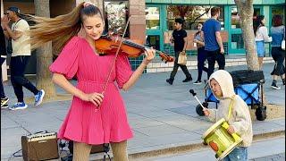 4-year-old drummer JOINS MY PERFORMANCE  Victorias Secret - Jax - Karolina Protsenko