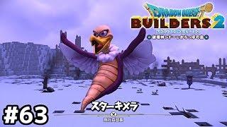 飛べなきゃただの羽毛付きサンドバッグよ【ドラクエビルダーズ２】＃６３