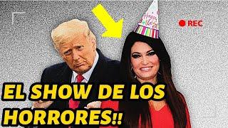 Kimberly Guilfoyle visiblemente AFECTADA SUFRE un DIFICIL MOMENTO en el Escenario