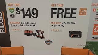 Awesome Deal From Ridgid Tools