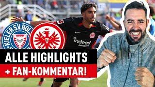 Holstein Kiel - Eintracht Frankfurt mit Fankommentar  Bundesliga Highlights