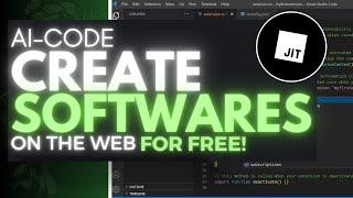 AI Code Create Softwares On The WEB For FREE with AI