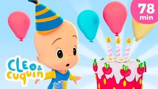 Happy Birthday   and more Nursery Rhymes by Cleo and Cuquin  Children Songs