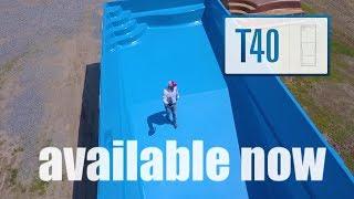 River Pools Introduces the Massive T40 Model Pool A Deep End Pool With A Large Play Area