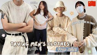 i try *MENS* clothes from ASIA im still bigger...