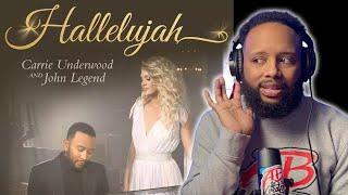 Carrie Underwood & John Legend - Hallelujah  REACTION