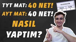 Matematiği fullemek istiyorsan izle  Tyt Ayt Matematik Taktiği 