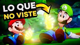 15 DETALLES OCULTOS de Mario & Luigi Conexión Fraternal  Direct Trailer 2024 Nintendo Switch