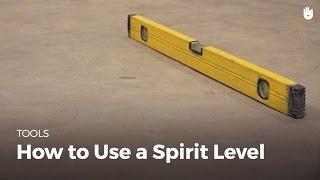 How to Use a Spirit Level  Masonry