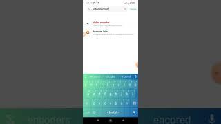 How to video encoder setting on Xiaomi Android phone