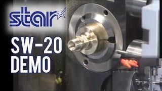 Star Micronics SW-20 Sliding Head Lathe Video Demonstration