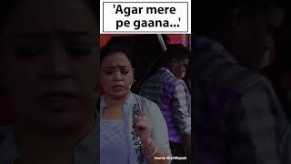 Agar mere pe gaana... Bharti Singhs hilarious request to paps will make you laugh  Video