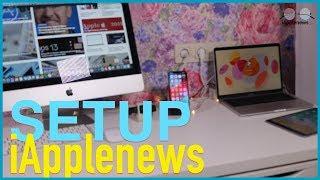 Моё рабочее место Setup iApplenews