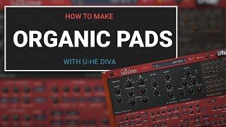 How to make organic pads in Diva