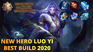 LUO YI BEST BUILD 2020  YIN YANG GEOMANCER GAMEPLAY  MOBILE LEGENDS BANG BANG