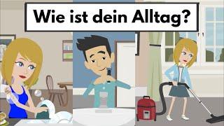 Learn German  Daily routine - How is your everyday life?