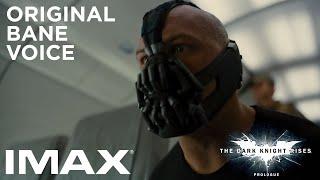 The Dark Knight Rises - IMAX 70MM Film Prologue HD Original Bane Voice