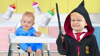 Oliver Becomes a Wizard  Roma and Diana