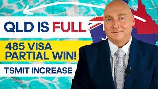 Australian Immigration News 1st of June. TSMIT to Increase 485 Visa Age Cap win but not far enough