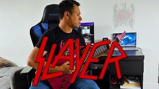 Slayer - Delusions of Saviour + Repentless guitar cover  Solar A 2.6TBR