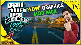 I Changed GTA San Andreas Completely To Real Life Graphics & More Realty Features for Low PCs