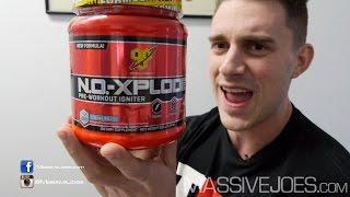 BSN New N.O.-Xplode 2014 3.0 Pre-Workout Supplement - MassiveJoes.com RAW REVIEW NO-Xplode Explode