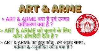 ART & ARME in Indian Railway  Hooter code for ART & ARME  एक्सीडेंट रिलीफ ट्रेन क्या होती है ?