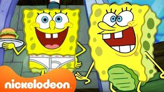 Every Time SpongeBob Wasn’t Wearing PANTS???  Nickelodeon Cartoon Universe