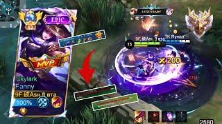 KETIKA TOP GLOBAL FANNY DIREMEHKAN SAMA PUBLIK AUTO KITA KASIH PAHAM  FANNY GAMEPLAY 2024  MLBB