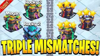 Destroying CWL Mismatches 3 Stars at a Time - Clash of Clans